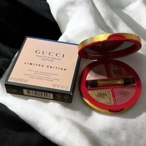 Gucci Limited Edition Multi-Use Cream and Powder Palette - 04 Festive Glow